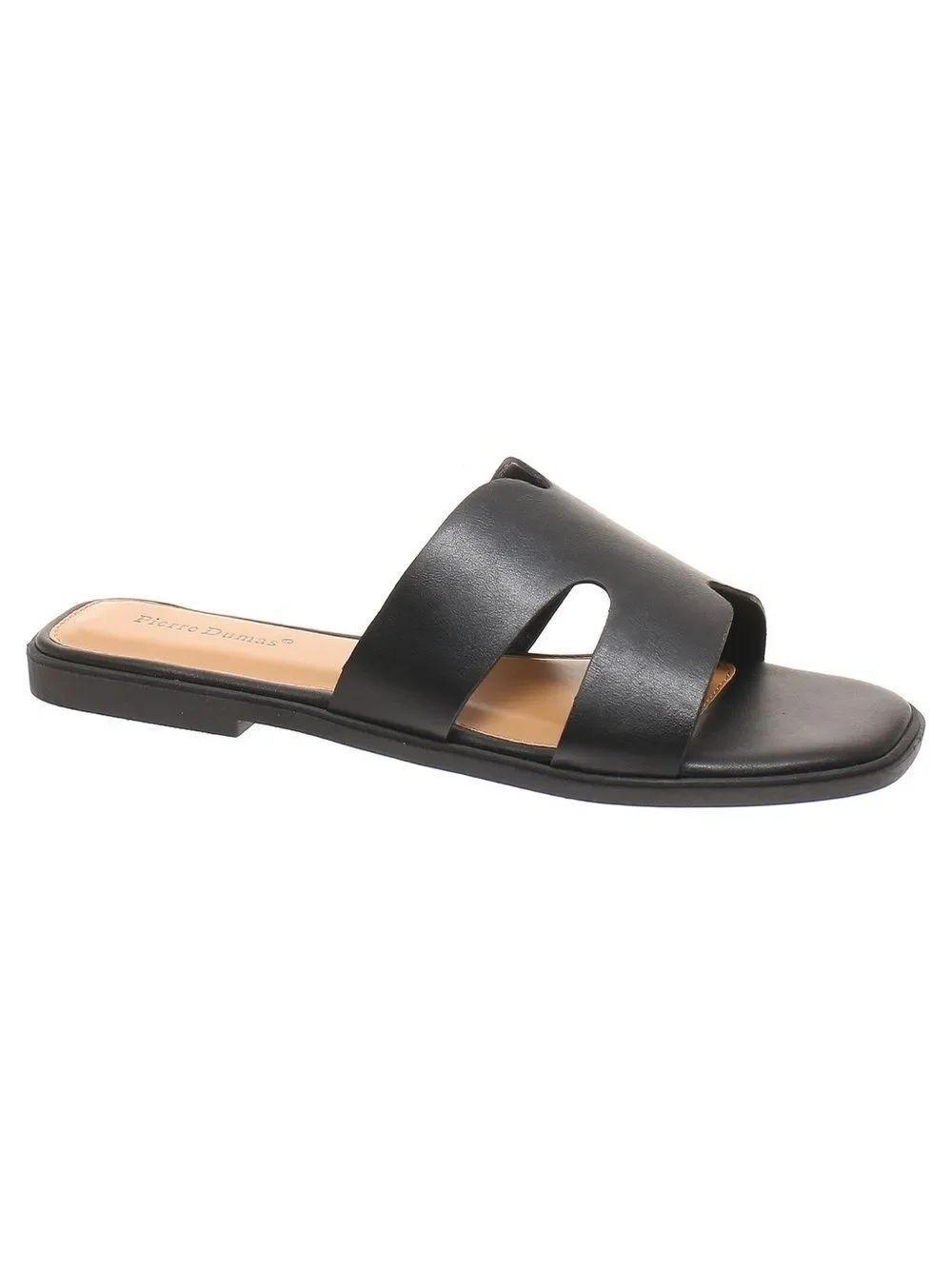 PIERRE DUMAS EMPRESS-29
SANDAL Size 7 Black NEW in box Slide